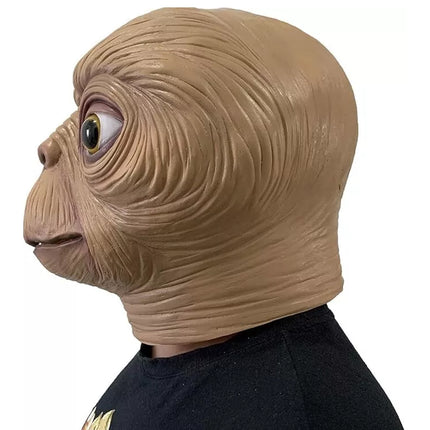 Realistic Latex ET Alien Mask Costume for Party Cosplay & Fancy Dress