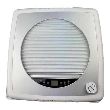 355mm Roof Hatch Skylight with Built-in Fan & Remote Control White Lid