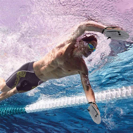 Adult & Junior Swim Training Hand Paddles for Novice & Professional Use