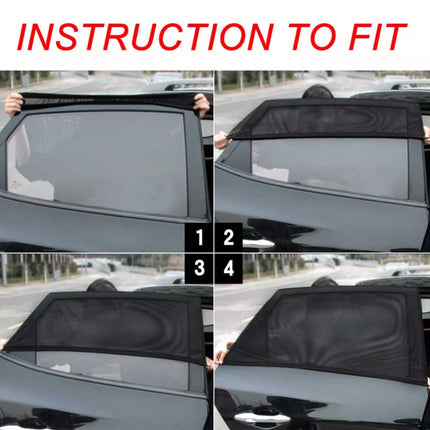 Universal Car Sun Shade - Side Window UV Protection for Baby & Child Safety