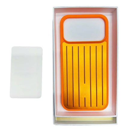 2026 New Orange Aluminum Phone Case for iPhone 15 Pro Max