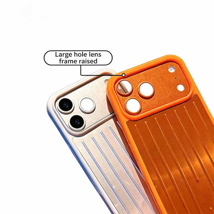 2026 New Orange Aluminum Phone Case for iPhone 15 Pro Max