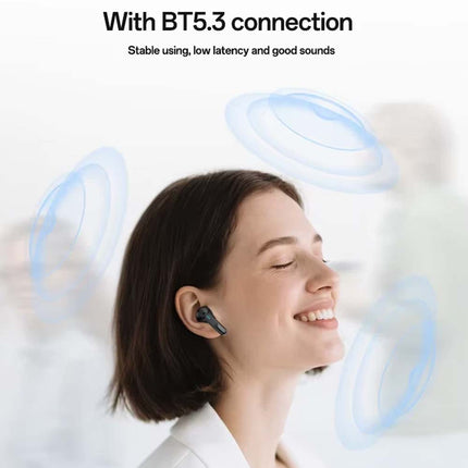 Wireless Earbuds Bluetooth 5.3 TWS in-Ear Headphones with Charging Case Hi-Fi Sound Deep Bass for Android iPhone