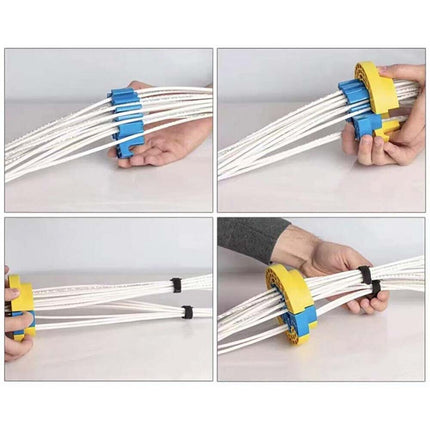 Ethernet Cable Comb Tool for Cat5/Cat5e/Cat6/Cat7 RJ45 Cable Management