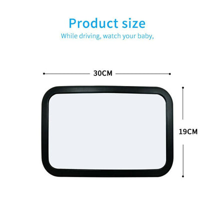 Wide-Angle Baby Car Seat Mirror – Safely Monitor Rear-Facing Infant & Toddler
