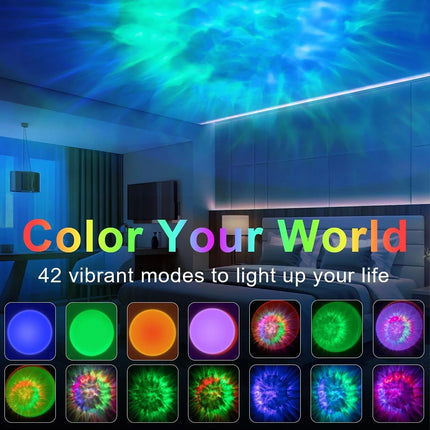Smart Nebula Galaxy Projector Starry LED Night Light for Ceiling & Wall