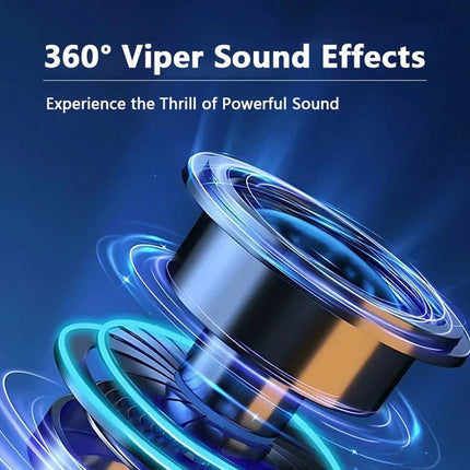 Portable Mini Bluetooth Speaker with RGB Lights Loud Sound & Deep Bass