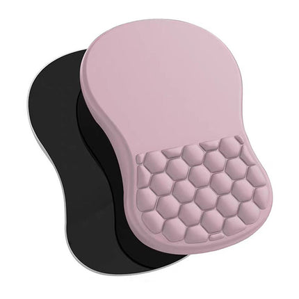 Ergonomic Gaming Mouse Pad with Massage Wrist Support Design