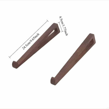 2x Foldable Wooden Laptop Stand – 12° Adjustable Ergonomic Angle