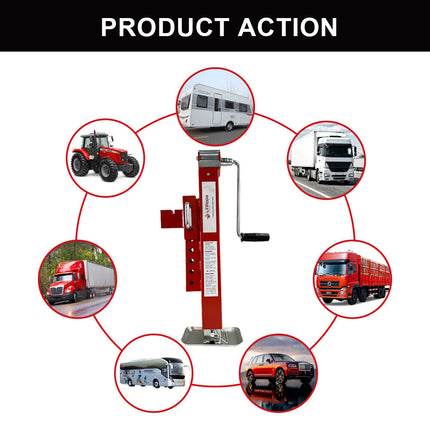 2000KG Heavy Duty Trailer Stabilizer Leg - for Boats, Caravans & Jet Skis | ASS Brand