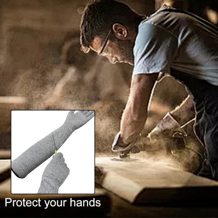 45cm Long Gardening Gloves, Scratch Proof for Hands & Arms Protection
