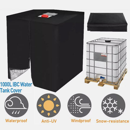 Heavy Duty Waterproof IBC Cover for 1000L Tank, UV Protection