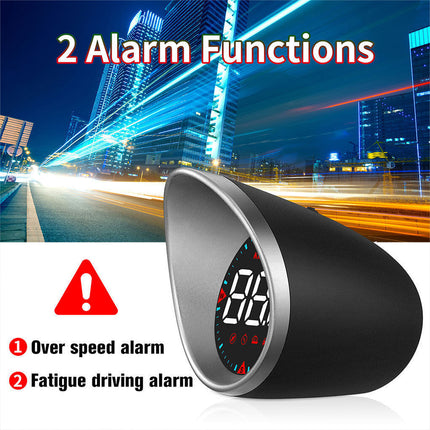 GPS HUD Speedometer for Cars: Windshield Projector with Speed Alerts to Keep You Focused on Road