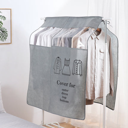 Clear Clothes Rail Cover Hanging Garment Rack Storage Protector for Coats