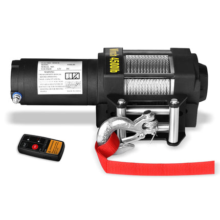 Electric Winch 4500LBS/2041KG 12V Wireless-2006733241494671360