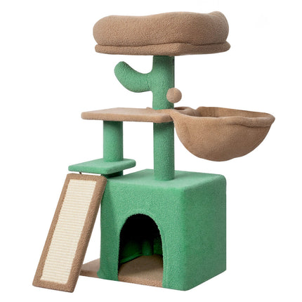 Pawz Cat Tree Tower Scratching Post Scratcher Play Bed-2102558103500361728
