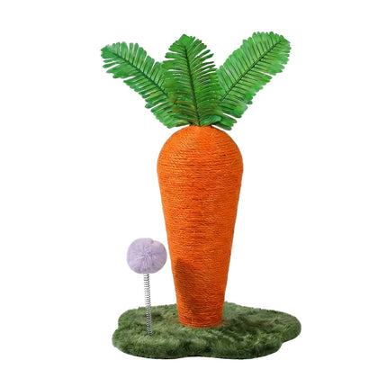 Pawz Cat Scratching Post Cute Carrot Scratching Post-2102558639528218624
