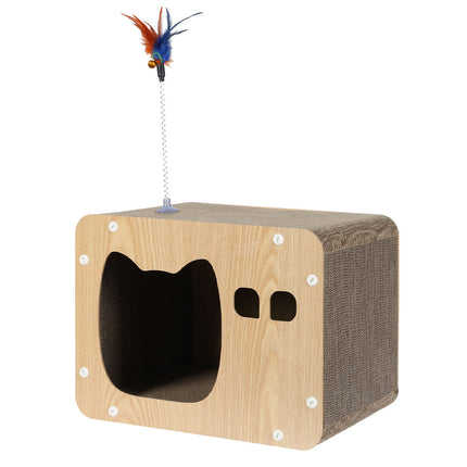 Pawz Cat Scratcher Board Scratching Cardboard-2102558103898820608