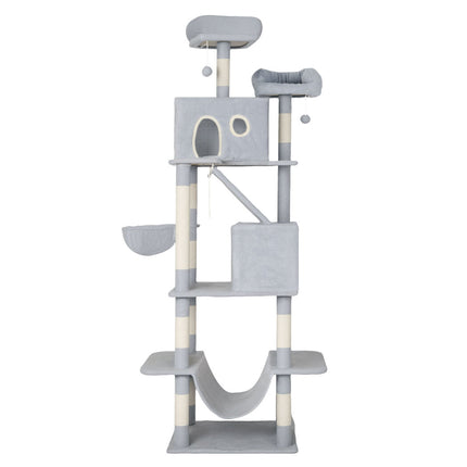 Pawz Cat Tree Scratching Post Scratcher 206cm Climbing-2102558704284078081