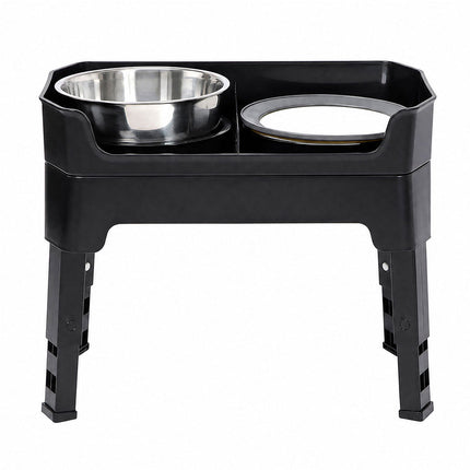 Pawz Raised Dog Bowls Adjustable Elevated Feeder Slow Feeder Lick Mat Foldable-2102558151810355201