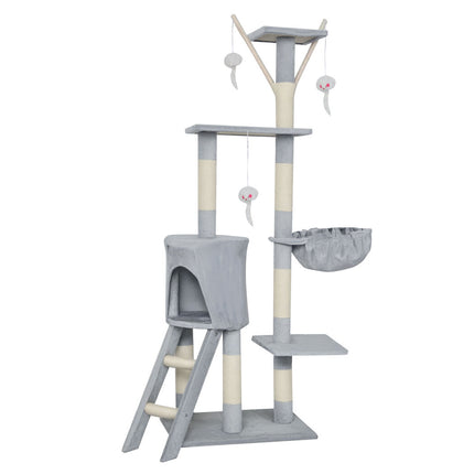 Pawz Cat Tree Scratching Post Scratcher 143cm Climbing-2102558704464433153