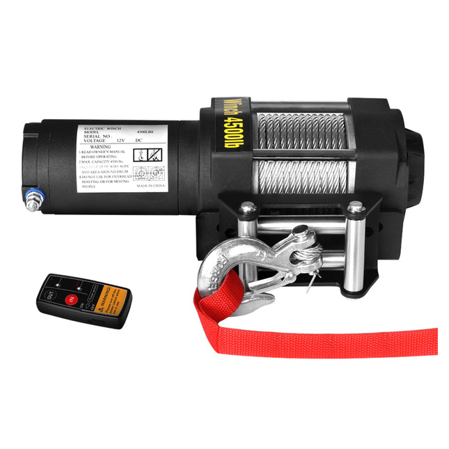 Electric Winch 4500LBS/2041KG 12V Wireless-2006733241494671361