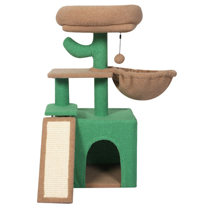 Pawz Cat Tree Tower Scratching Post Scratcher Play Bed-2102558103500361729