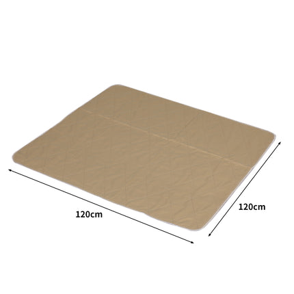 PaWz 2 Pcs 120x120 cm Reusable Waterproof JUMBO-2102558559458955266
