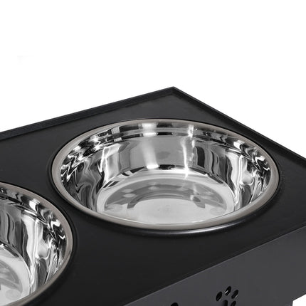 PaWz Elevated Pet Feeder Food Water-2102558405167288323