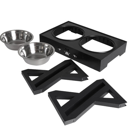 PaWz Elevated Pet Feeder Food Water-2102558405167288324