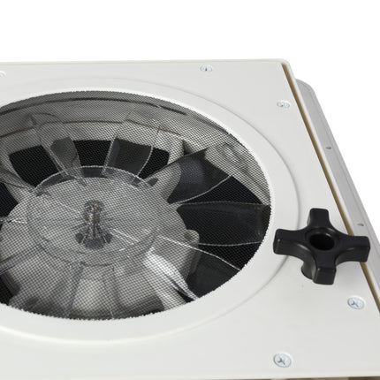 Manan Caravan Roof  Vent Hatch RV Shower Air Exhaust 12V Fan LED Light Trailer-2018816870483890180