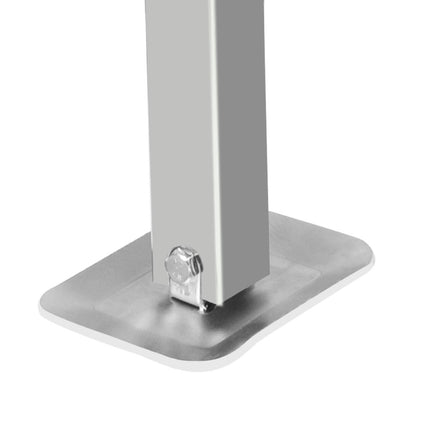 Manan 2X 410mm-545mm Drop Down Corner Silver-2006733249161859077